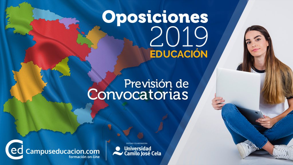 Oposiciones De Educación 2019: Mapa Actualizado De Convocatorias