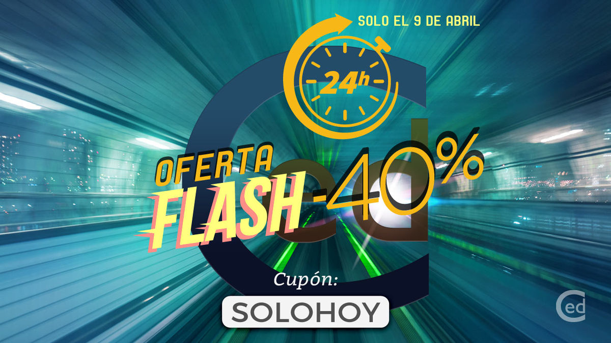 Oferta Flash: -40% solo el 9 de abril 