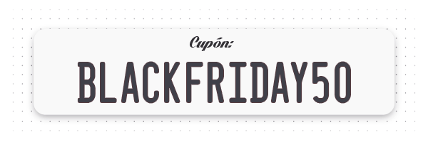 cupón BLACKFRIDAY50